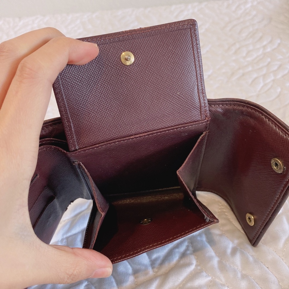 Authentic Louis Vuitton Cherry Monogram Mini Lin Canvas Compact Wallet - Picture 11 of 16